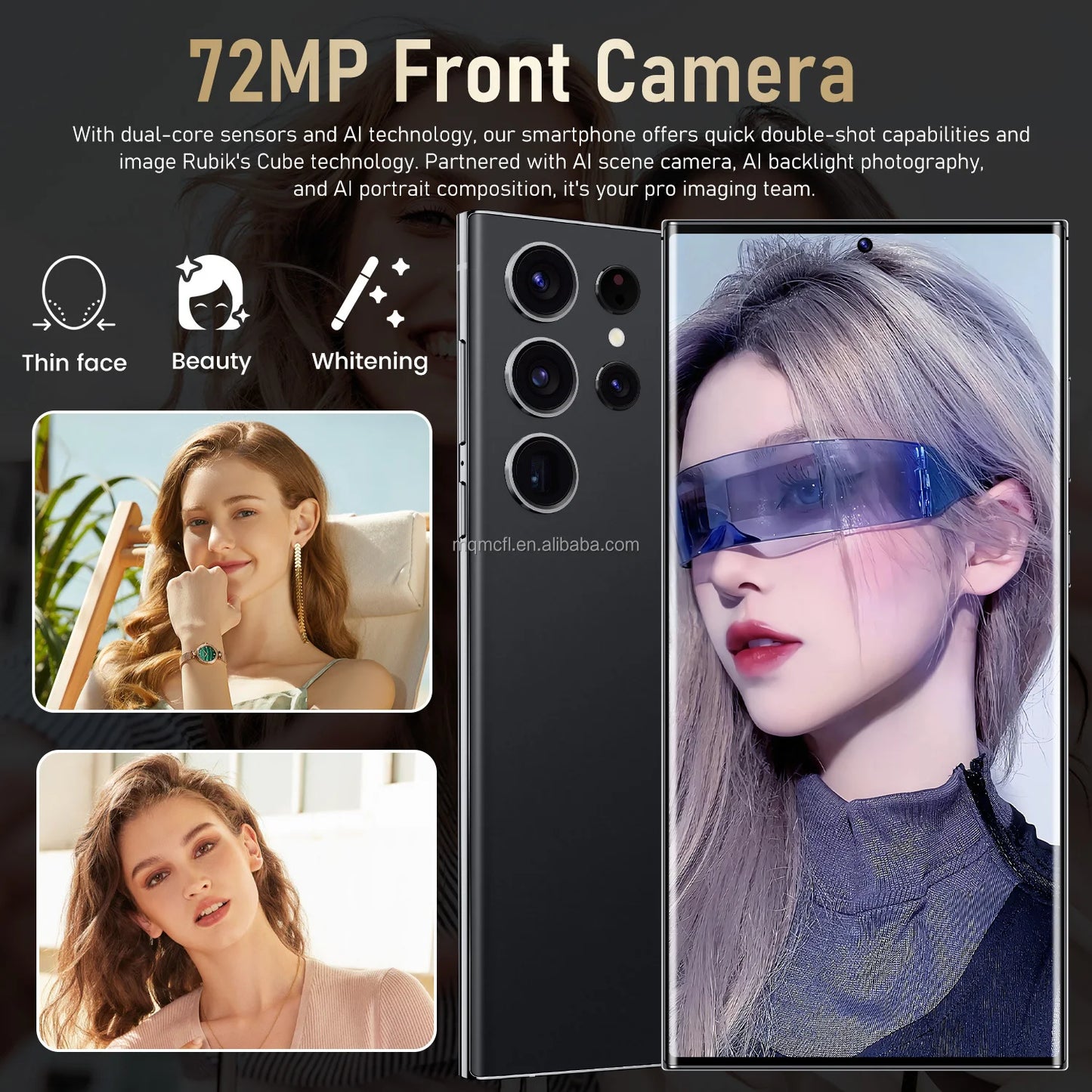 S24 Ultra Original S24 ultra 5g Smart Phones 72MP+108MP HD Beauty Camera 16GB+1TB 7.3inch Android13 Mobile Phone