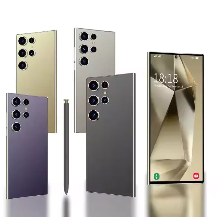 Hot Selling S24 Ultra Original Unlocked 5g Smart Phones 48MP+108MP 16GB+1TB 6.8 Inch Android Mobile Phone