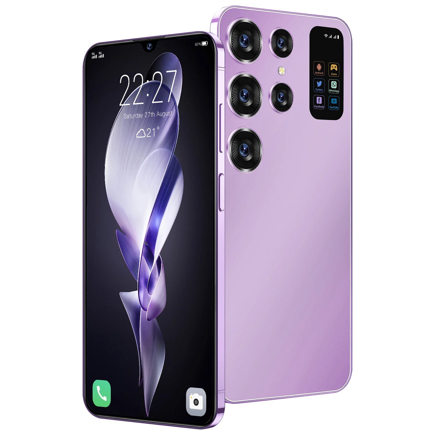 S24 ULTRA 7.3 Inch 16GB+1TB 48MP+108MP Cheap Smart Phones 5G Mobile Android Cell Phones Telephone Smartphone