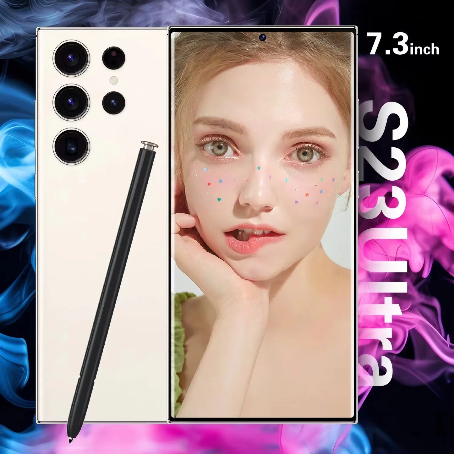 2024 New Drop Shipping S23 Ultra Mobile Phone with Smart Phones 3G and 4G 5G Smartphone S23 PLUS Ultra