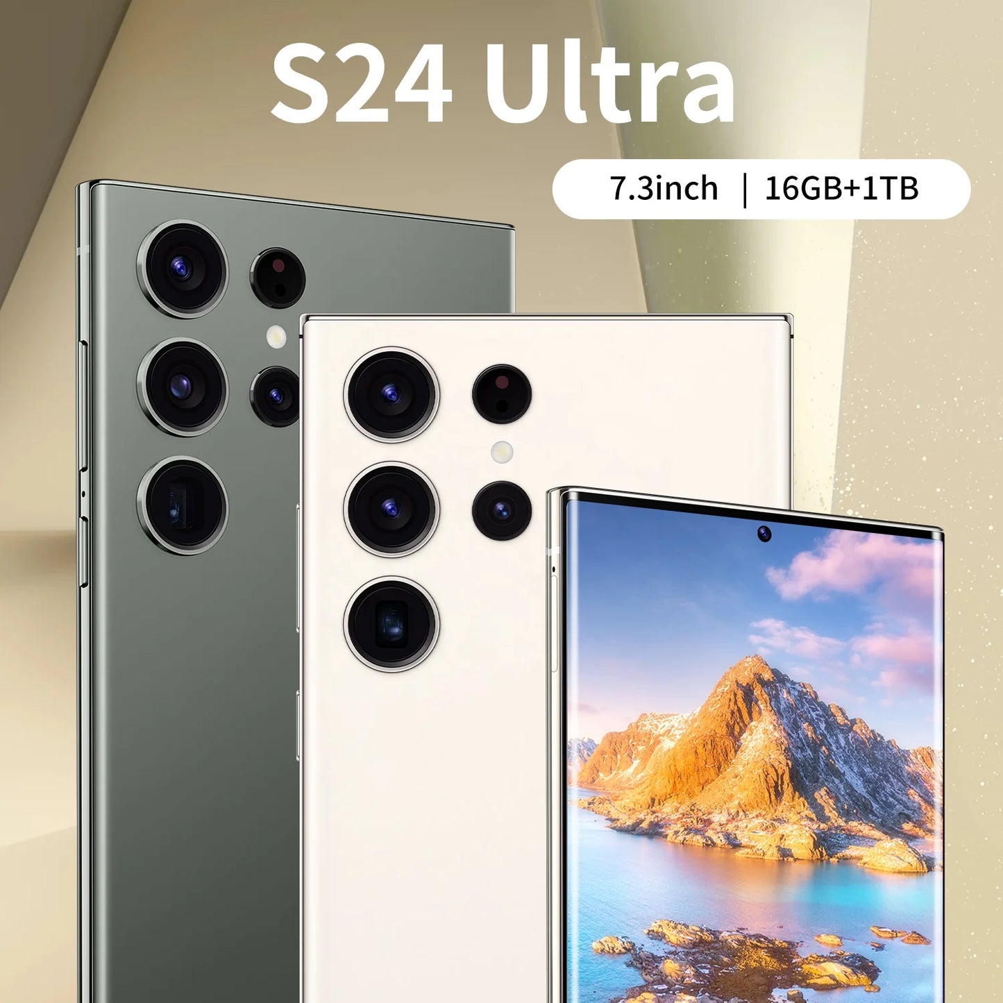 S24 Ultra Original S24 ultra 5g Smart Phones 72MP+108MP HD Beauty Camera 16GB+1TB 7.3inch Android13 Mobile Phone
