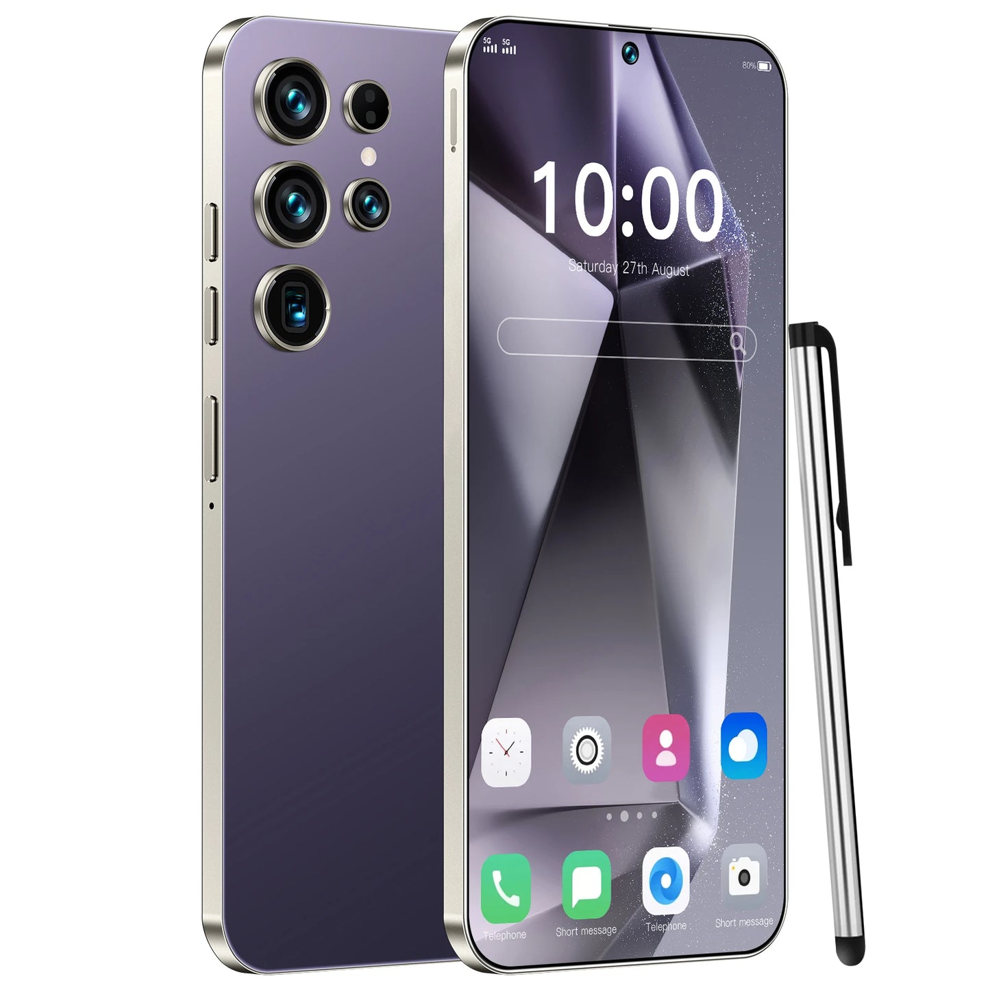 Hot Selling S25ULTRA Smart Phones 16GB+1TB 7.3 Inch 4G 5G Android Mobile Phone Dual Sim Cellphone Mobile