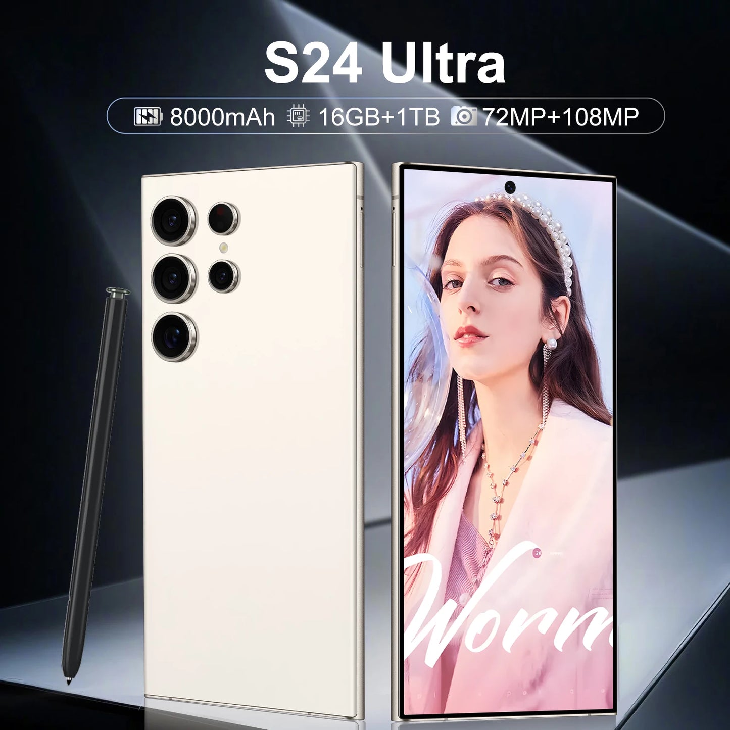 High Configuration Smart Phones S24 ultra Smartphones for S24 Ultra16+1tB 5G Dual SIM Cellphone Mobile Phone S24 Smartphone