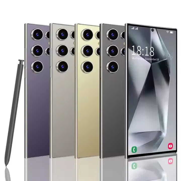 Hot Selling S24 Ultra Original Unlocked 5g Smart Phones 48MP+108MP 16GB+1TB 6.8 Inch Android Mobile Phone