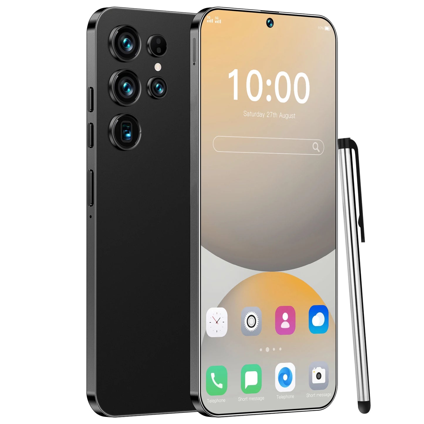 Hot Selling S25ULTRA Smart Phones 16GB+1TB 7.3 Inch 4G 5G Android Mobile Phone Dual Sim Cellphone Mobile