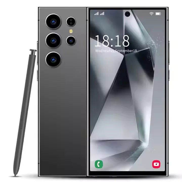 Hot Selling S24 Ultra Original Unlocked 5g Smart Phones 48MP+108MP 16GB+1TB 6.8 Inch Android Mobile Phone