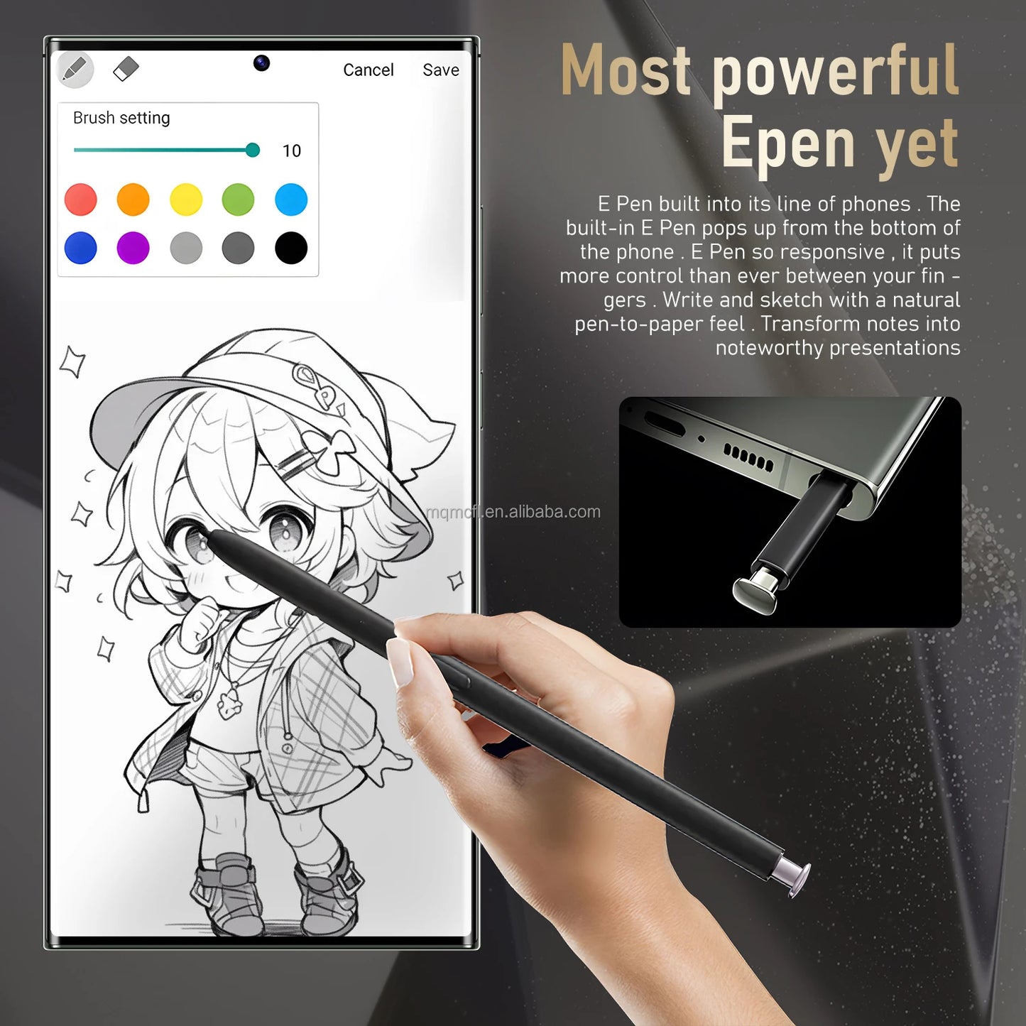 S24 Ultra Original S24 ultra 5g Smart Phones 72MP+108MP HD Beauty Camera 16GB+1TB 7.3inch Android13 Mobile Phone