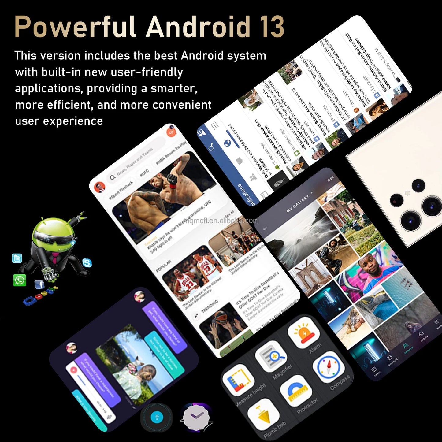 S24 Ultra Original S24 ultra 5g Smart Phones 72MP+108MP HD Beauty Camera 16GB+1TB 7.3inch Android13 Mobile Phone