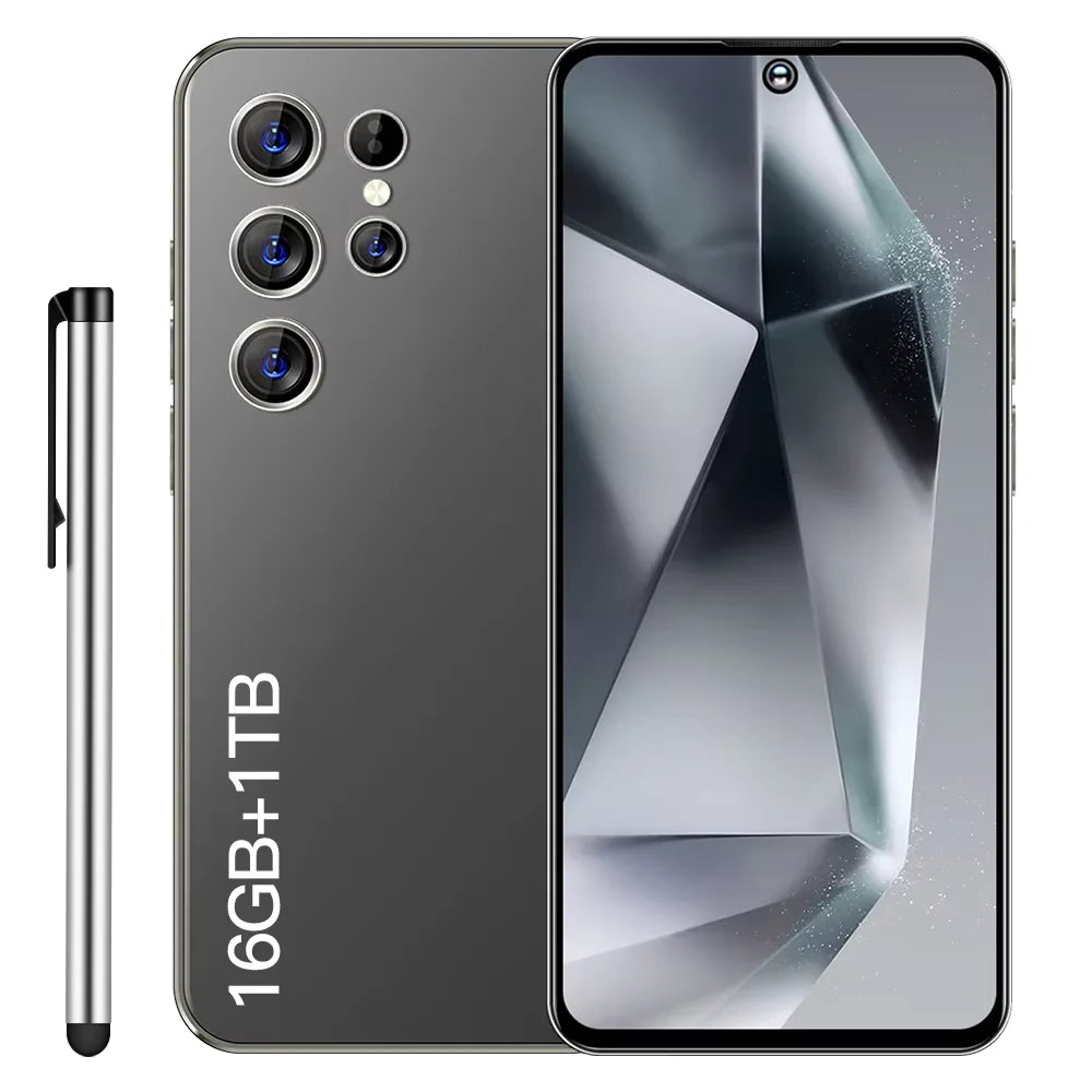 Hot Selling S24 Ultra Original Unlocked 5g Smart Phones 48MP+108MP 16GB+1TB 6.8 Inch Android Mobile Phone
