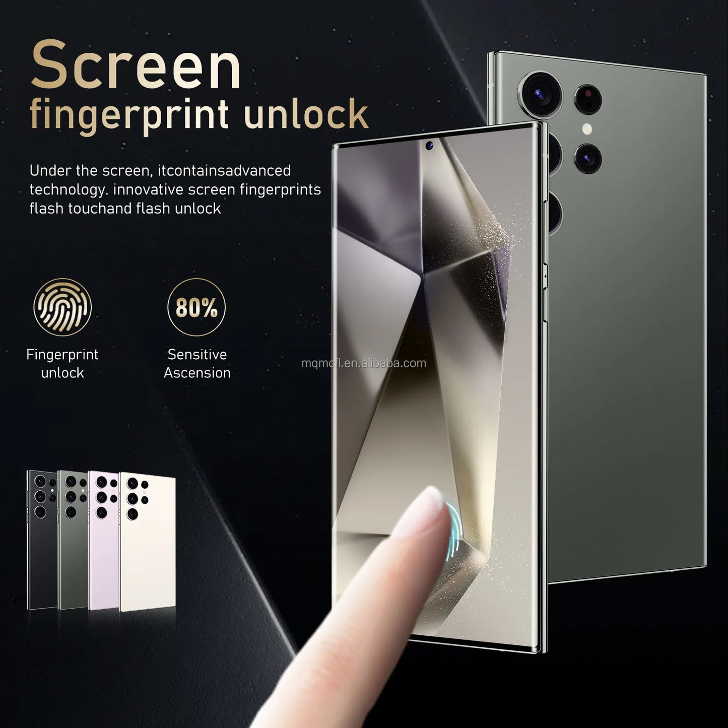 S24 Ultra Original S24 ultra 5g Smart Phones 72MP+108MP HD Beauty Camera 16GB+1TB 7.3inch Android13 Mobile Phone