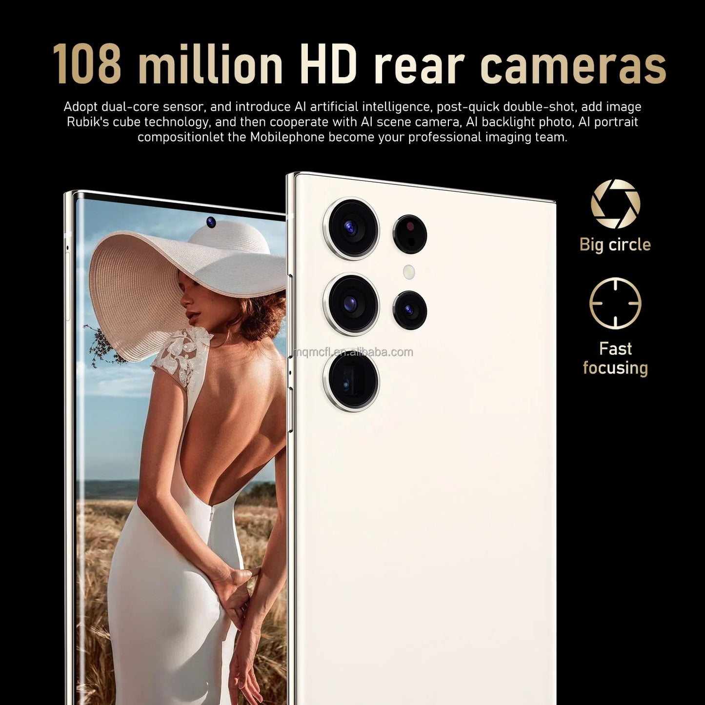 S24 Ultra Original S24 ultra 5g Smart Phones 72MP+108MP HD Beauty Camera 16GB+1TB 7.3inch Android13 Mobile Phone