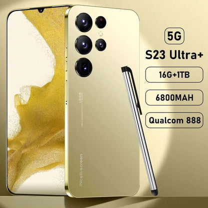2024  New Drop Shipping S23 Ultra Mobile Phone with Smart Phones 3G and 4G 5G Smartphone S23 PLUS Ultra