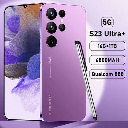 2024  New Drop Shipping S23 Ultra Mobile Phone with Smart Phones 3G and 4G 5G Smartphone S23 PLUS Ultra