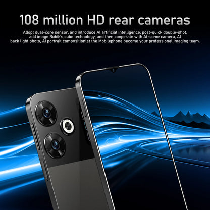 2024 Original 5.5 Inch HD Screen 5G M6 Pro Smart Phones Android 14 50MP+108MP Camera Used Mobile Phones