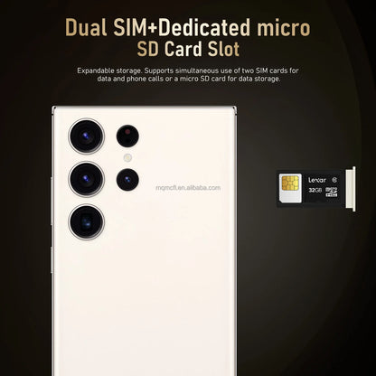 S24 Ultra Original S24 ultra 5g Smart Phones 72MP+108MP HD Beauty Camera 16GB+1TB 7.3inch Android13 Mobile Phone