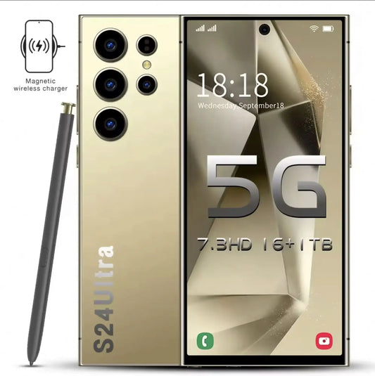 Hot Selling Global version S24 Ultra 16Gb+1Tb  6.7 Inch 4G 5G Branded Original S24 Ultra smart phones
