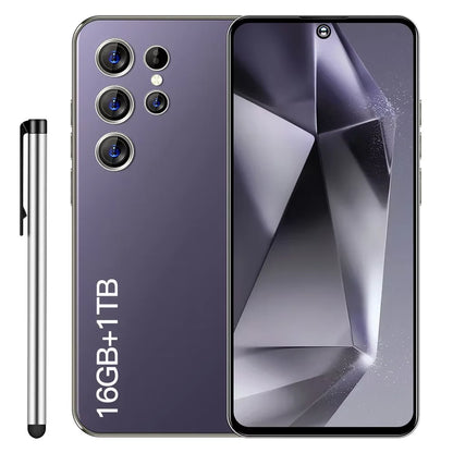 Hot Selling S24 Ultra Original Unlocked 5g Smart Phones 48MP+108MP 16GB+1TB 6.8 Inch Android Mobile Phone