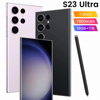 2024  New Drop Shipping S23 Ultra Mobile Phone with Smart Phones 3G and 4G 5G Smartphone S23 PLUS Ultra