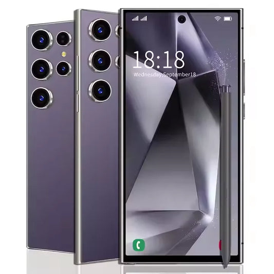 Hot Selling S24 Ultra Original Unlocked 5g Smart Phones 48MP+108MP 16GB+1TB 6.8 Inch Android Mobile Phone