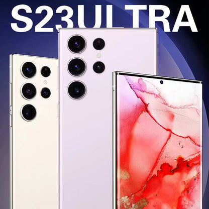 2024  New Drop Shipping S23 Ultra Mobile Phone with Smart Phones 3G and 4G 5G Smartphone S23 PLUS Ultra