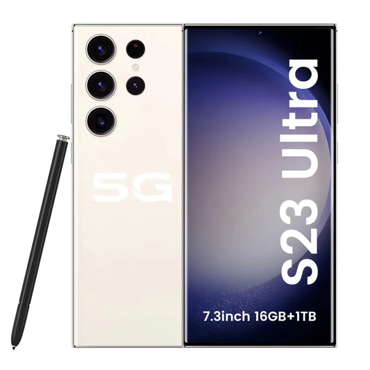 2024  New Drop Shipping S23 Ultra Mobile Phone with Smart Phones 3G and 4G 5G Smartphone S23 PLUS Ultra