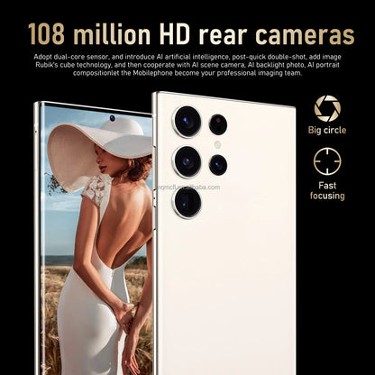 S24 Ultra Original S24 ultra 5g Smart Phones 72MP+108MP HD Beauty Camera 16GB+1TB 7.3inch Android13 Mobile Phone